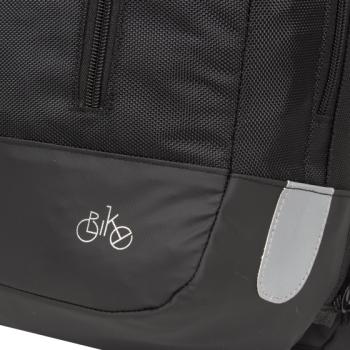 Bike Wave Fahrradrucksack/Doppel-Fahrradtasche Nylon 20L